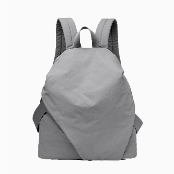 Lightweight Unisex Black Backpack for School