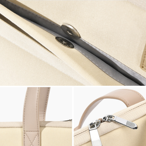 4-7_1777214904410.png 16" Travel Polyester Laptop Sleeve with Luggage Strap
