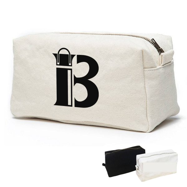 42b1404d-b10a-4ccc-b69c-c686b5ed1195_EN738.jpg Canvas Cosmetic Bag Zipper Pouch Stand Up Design