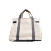 Canvas Fringe Tote Bag Boho Nautical Theme