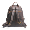 Vintage Distressed Genuine Leather Laptop Backpack