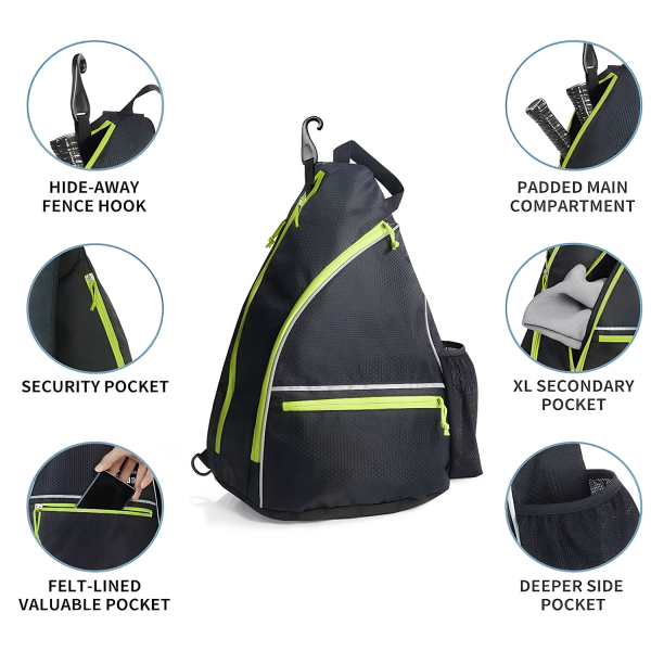 Canvas Single Shoulder Tennis Racket Bag