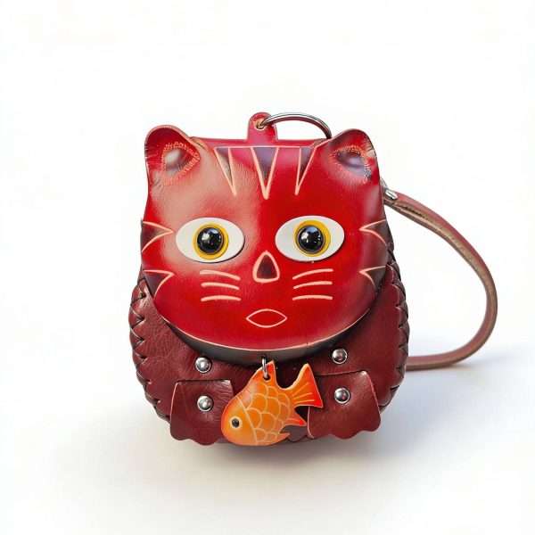 Genuine Leather Animal Coin Pouch