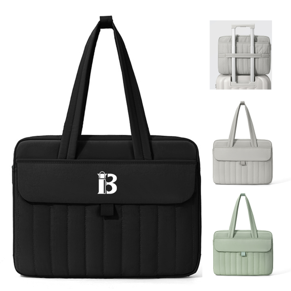 Waterproof Nylon Laptop Sleeve with Luggage Strap