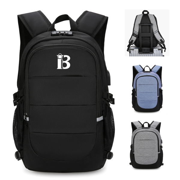 5-1_1778944463362.png Large Capacity Nylon Backpack with Combination Lock