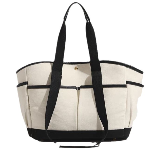 Large Capacity Canvas Mommy Tote Bag