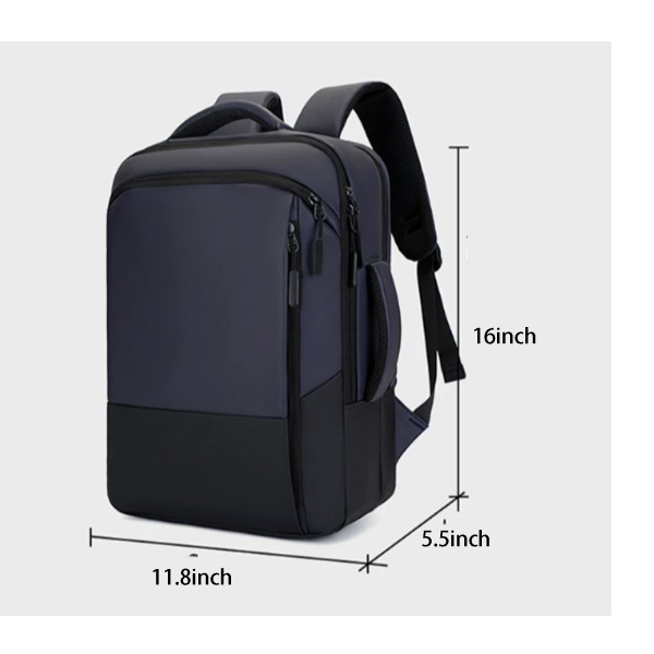 Water-Resistant Coated Computer Backpack