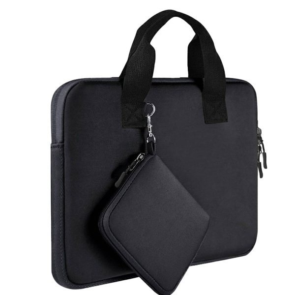13 Inch Water Resistant Neoprene Laptop Sleeve w/ Pouch