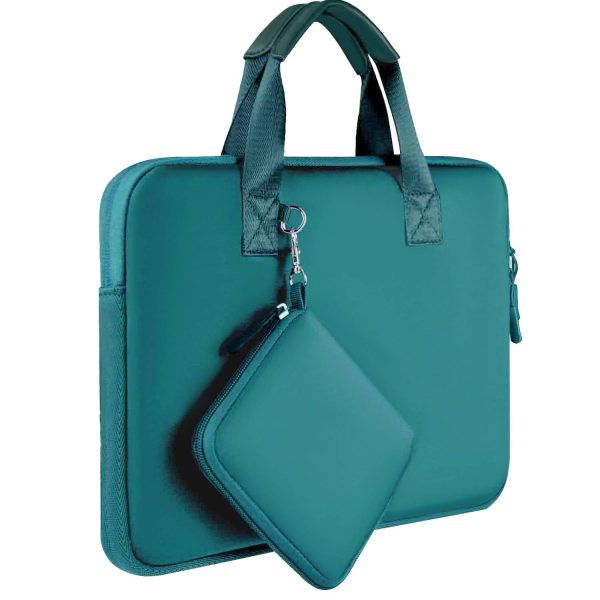 13 Inch Water Resistant Neoprene Laptop Sleeve w/ Pouch