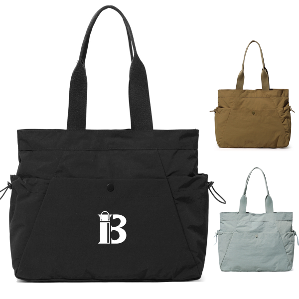 Lightweight Large Nylon Tote Bag