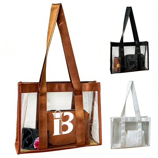 Waterproof Travel Clear PVC Tote Bag