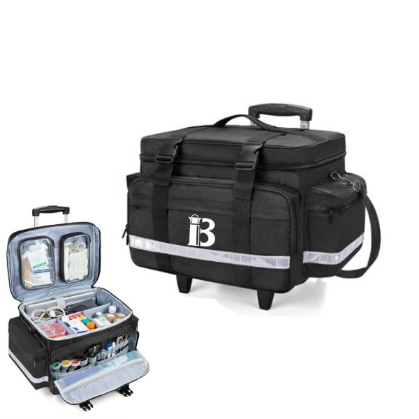 Detachable Rolling Medical Supply Bag