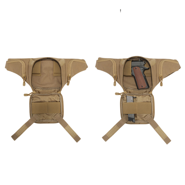 Concealed Carry Oxford Crossbody Waist Bag