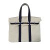 Canvas Fringe Tote Bag Boho Nautical Theme