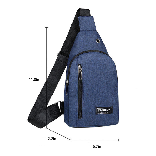 Oxford Cloth Sling Chest Bag