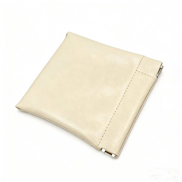 PU Leather Self-Closing Sunglasses Pouch