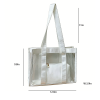 Waterproof Travel Clear PVC Tote Bag