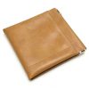 PU Leather Self-Closing Sunglasses Pouch