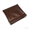 PU Leather Self-Closing Sunglasses Pouch