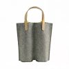 2-Bottle Felt Wine Tote Bag