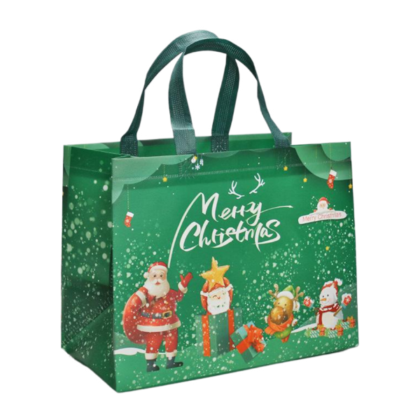 Christmas Non Woven Tote Gift Bag