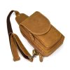 Men's Casual Sports Vintage Genuine Leather Crossbody Bag