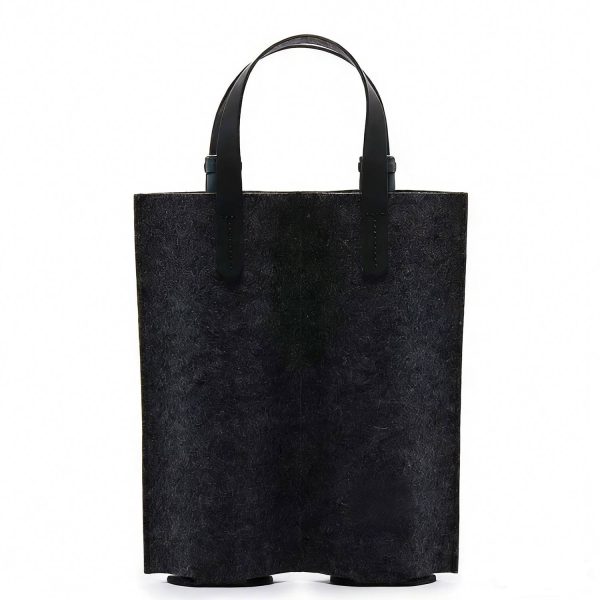 2-Bottle Felt Wine Tote Bag