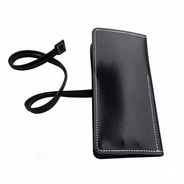 PU Leather Roll-Up Pen Case