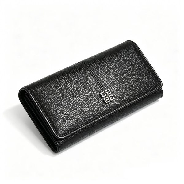 PU Leather Simple Large-Capacity Clutch Wallet