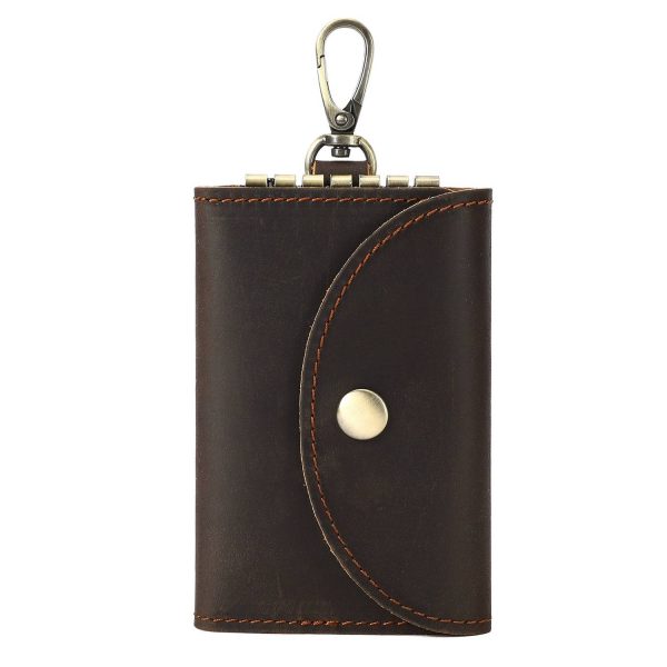 Genuine Leather Key Organizer Wallet