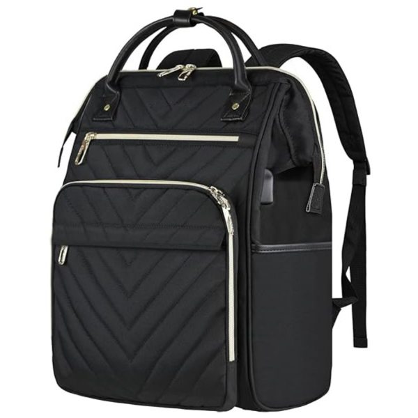 Large Capacity Travel Nylon Laptop Backpack