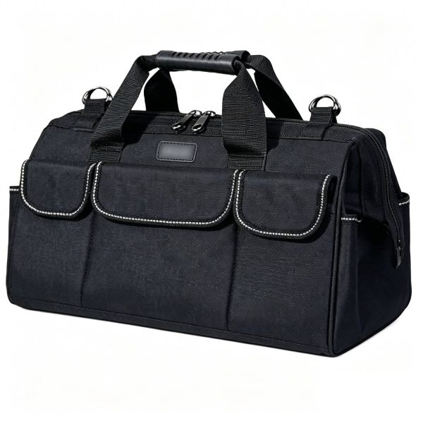 black_1778233476675.jpeg Heavy Duty Oxford Tool Bag with Multi-Pockets