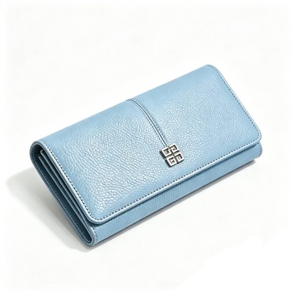 PU Leather Simple Large-Capacity Clutch Wallet