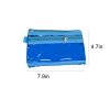 PVC Double Layer Jewelry Travel Pouch Small Card Change Bag
