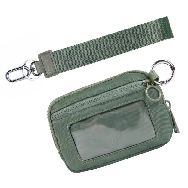 Mini Wristlet Keychain Wallet