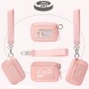 Mini Wristlet Keychain Wallet