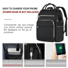 Large Capacity Travel Nylon Laptop Backpack
