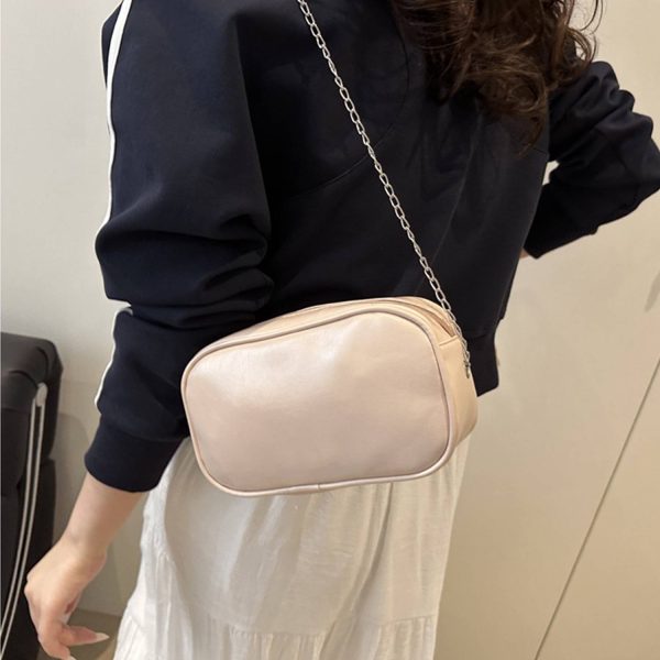 detail3_1776663754419.jpeg PU Minimalist Chain Crossbody Bag for Women