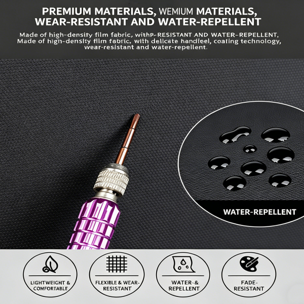 Waterproof Polyester Business Backpack w/ USB Port