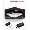 PU Leather Woven Travel Toiletry Bag