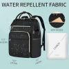 Large Capacity Travel Nylon Laptop Backpack