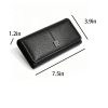 PU Leather Simple Large-Capacity Clutch Wallet