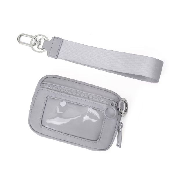 Mini Wristlet Keychain Wallet