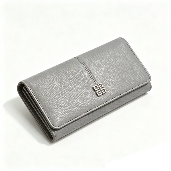 PU Leather Simple Large-Capacity Clutch Wallet