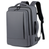 Waterproof Polyester Business Backpack w/ USB Port