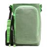 Woven Crossbody Water Bottle Bag