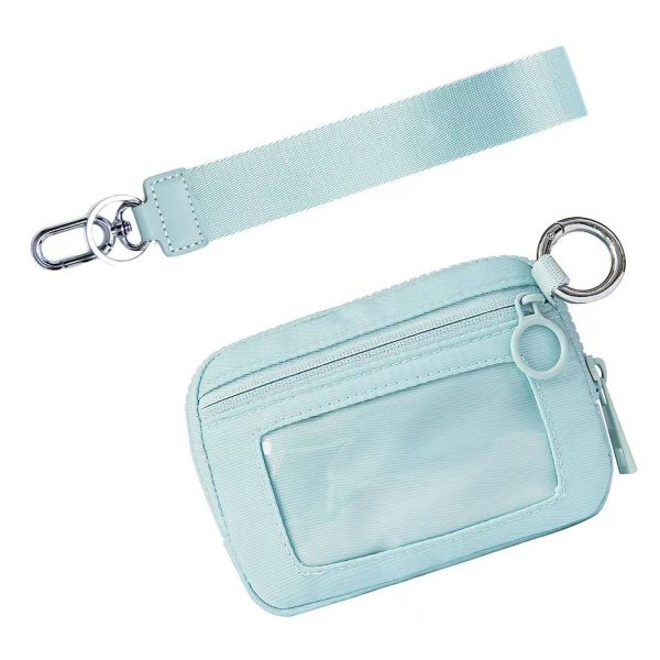Mini Wristlet Keychain Wallet