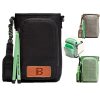 Woven Crossbody Water Bottle Bag