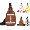 PU Leather Mini Chest Bag