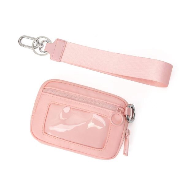 Mini Wristlet Keychain Wallet